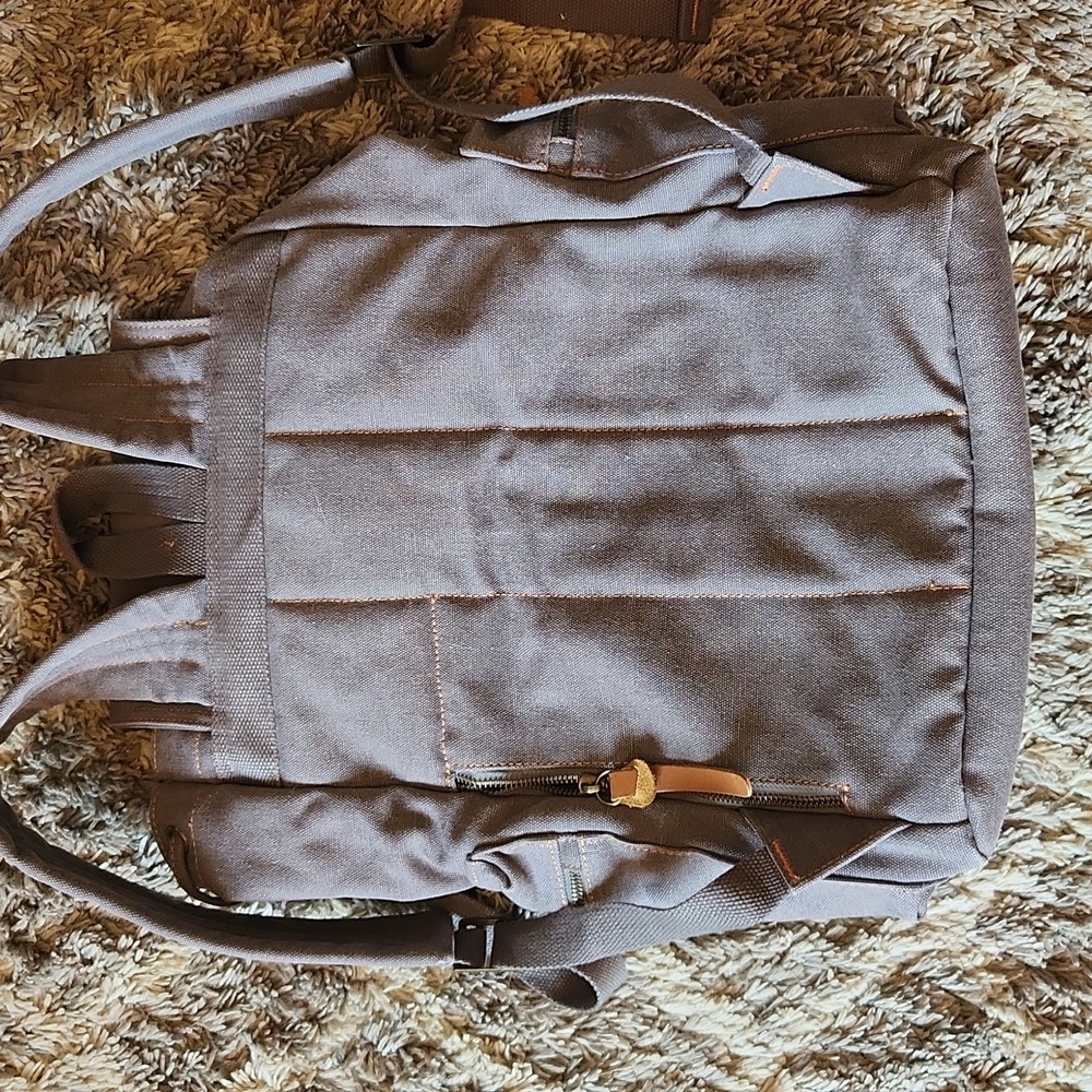 Canvas backpack - Picture 2 of 8